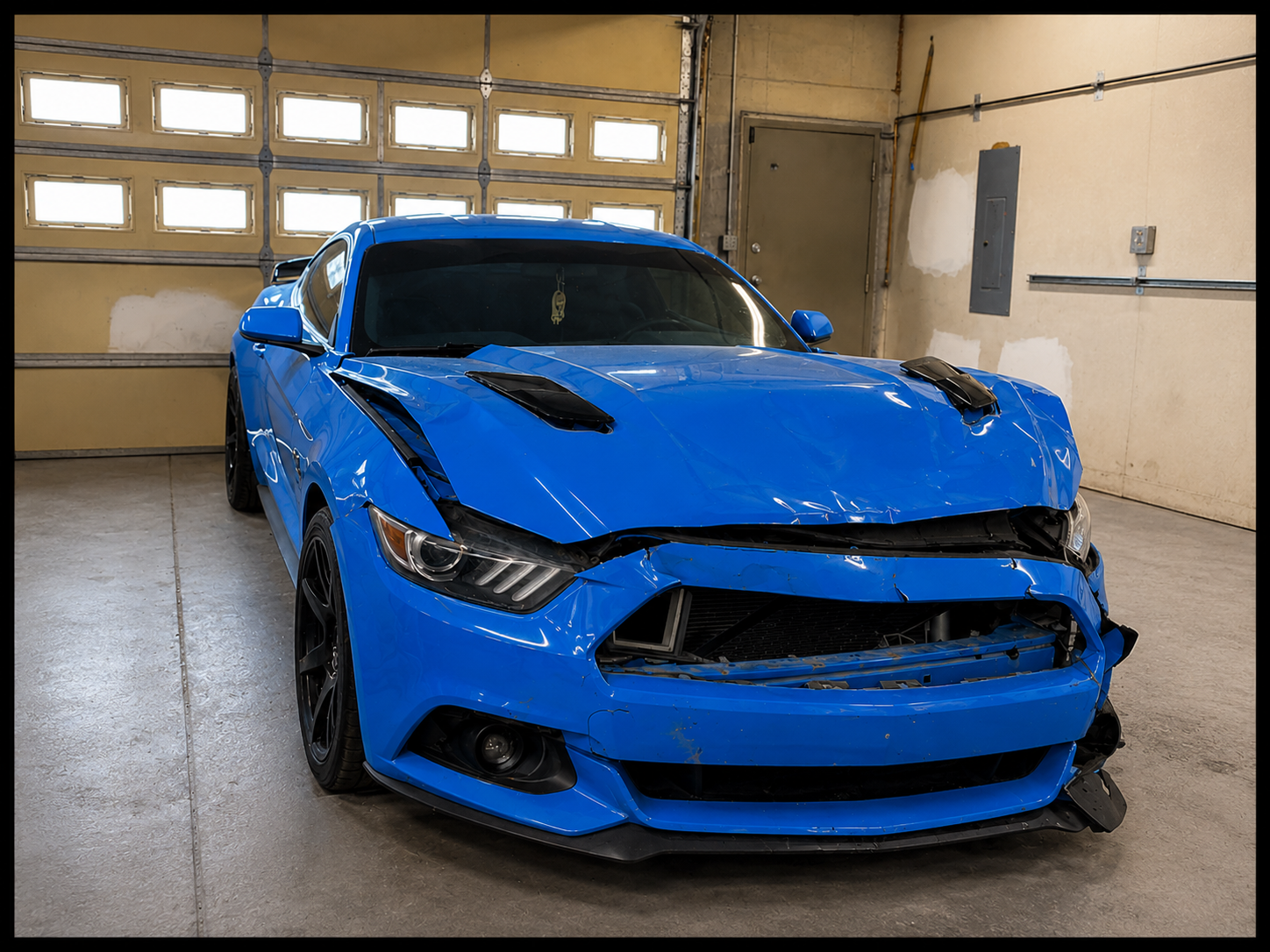 Mustang before